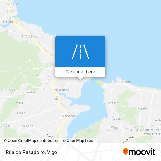 Rúa do Pasadoiro map