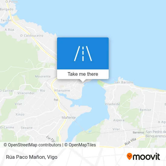 Rúa Paco Mañon map