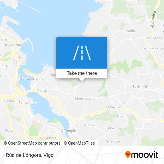 Rúa de Lóngora map