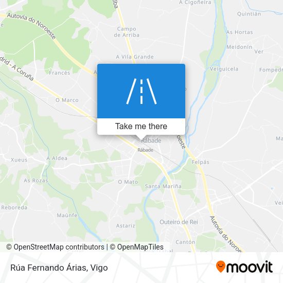 Rúa Fernando Árias map