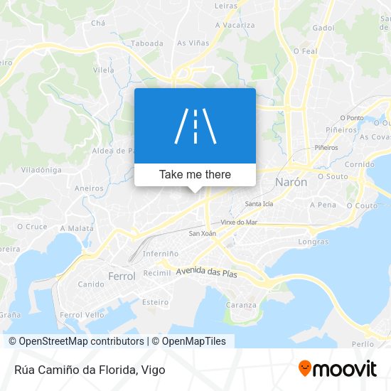 Rúa Camiño da Florida map