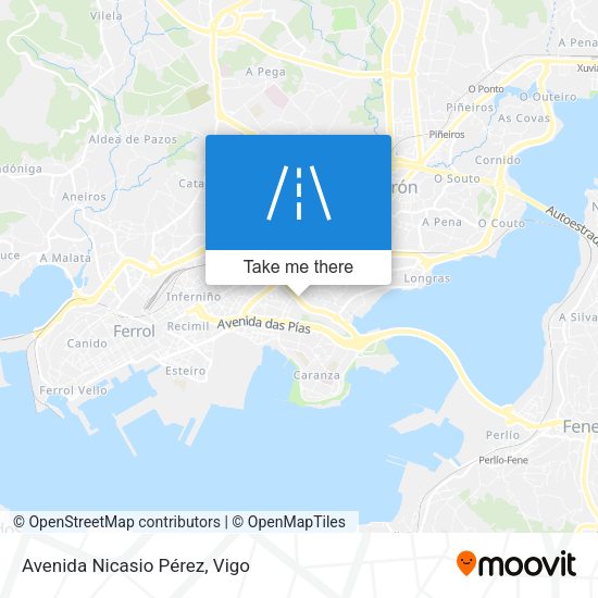Avenida Nicasio Pérez map