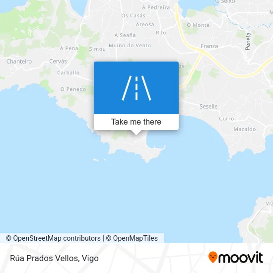 Rúa Prados Vellos map