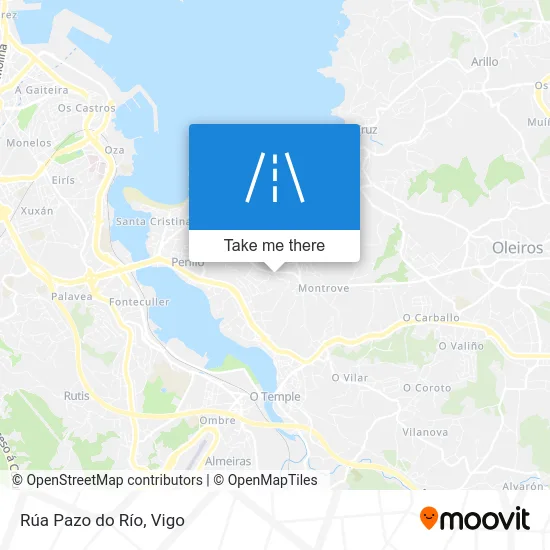 Rúa Pazo do Río map