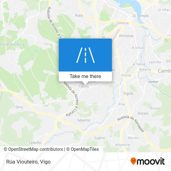 Rúa Viouteiro map