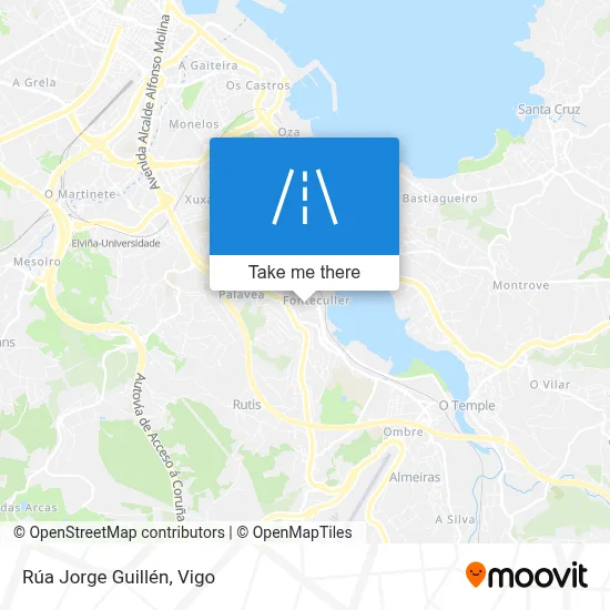 Rúa Jorge Guillén map