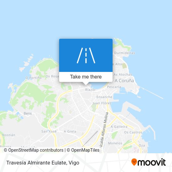 Travesía Almirante Eulate map
