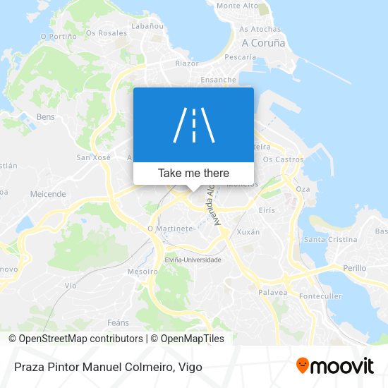 Praza Pintor Manuel Colmeiro map