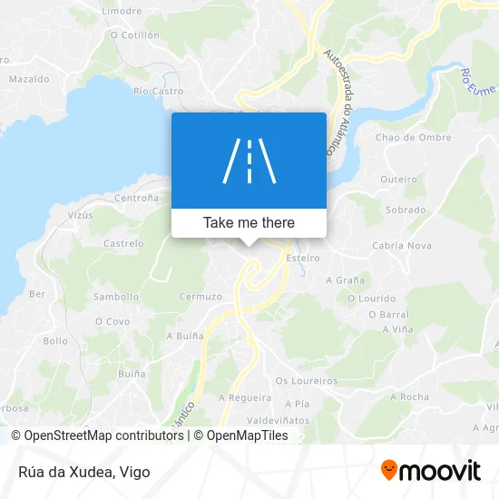 Rúa da Xudea map