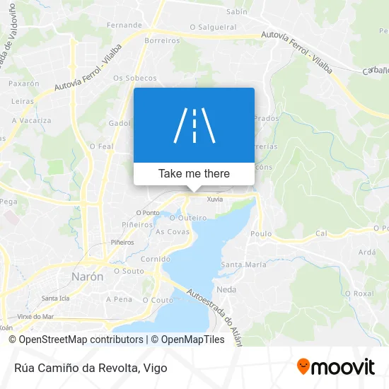 Rúa Camiño da Revolta map