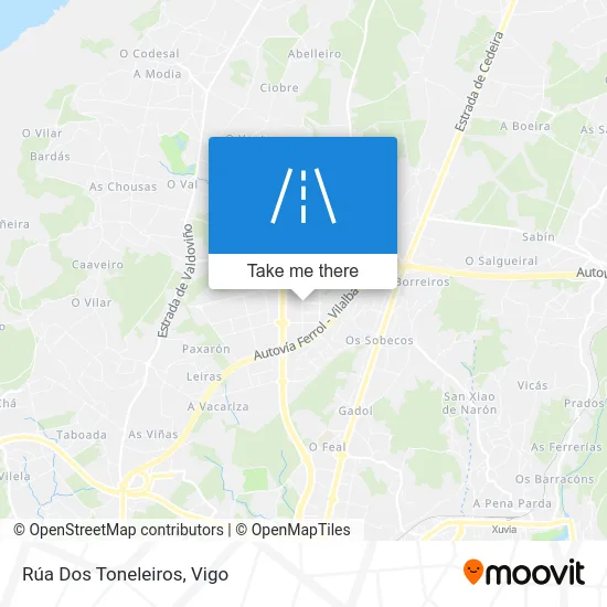 Rúa Dos Toneleiros map