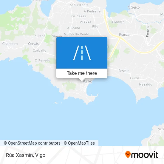Rúa Xasmín map