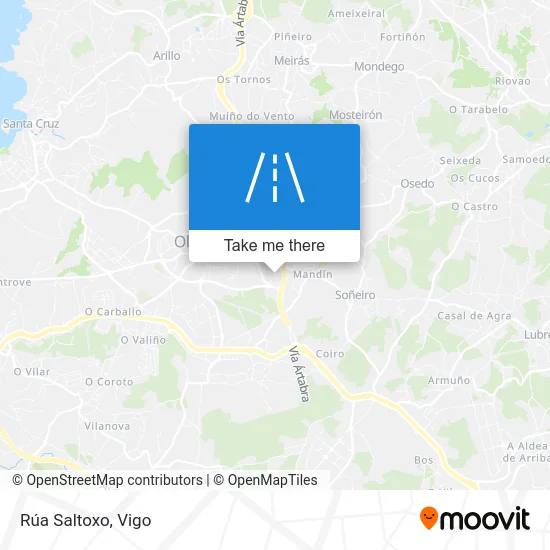 Rúa Saltoxo map