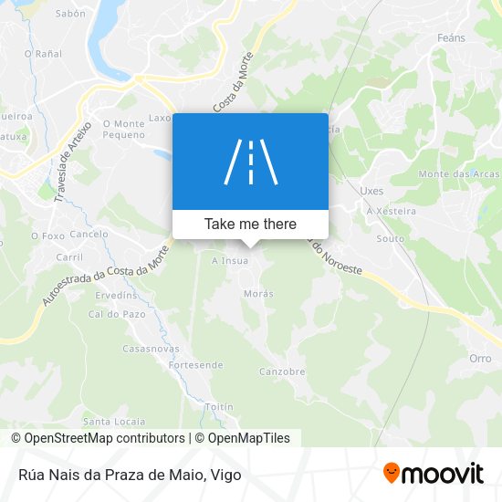 Rúa Nais da Praza de Maio map