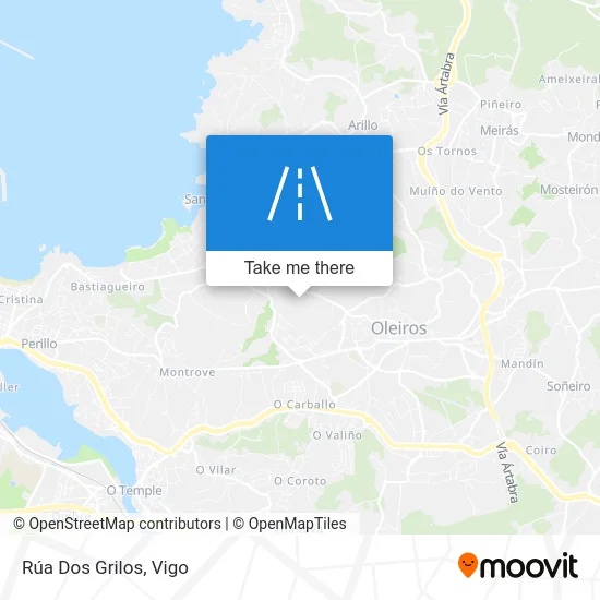 Rúa Dos Grilos map