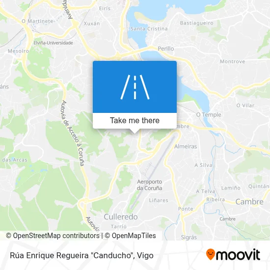 Rúa Enrique Regueira "Canducho" map
