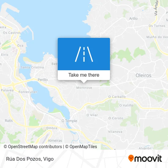 Rúa Dos Pozos map