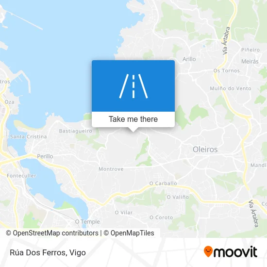Rúa Dos Ferros map