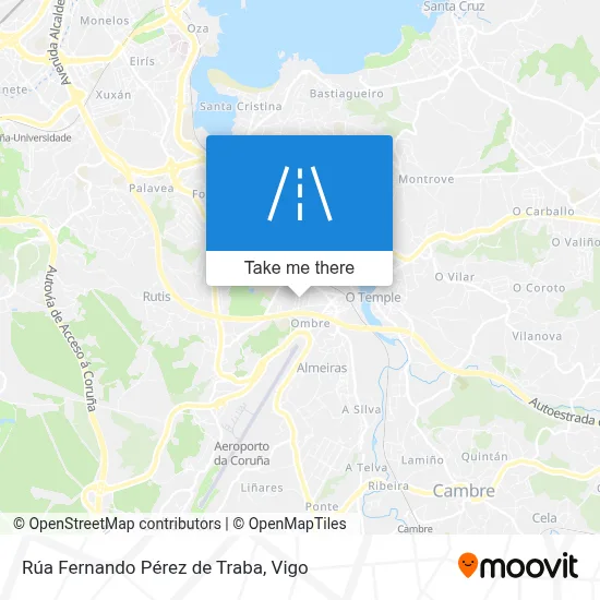 Rúa Fernando Pérez de Traba map