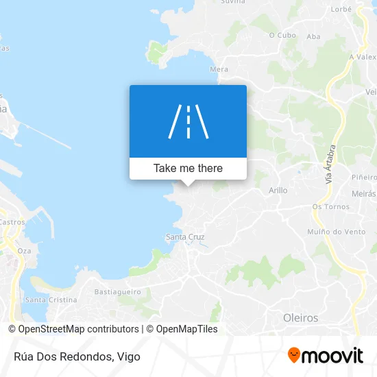 Rúa Dos Redondos map