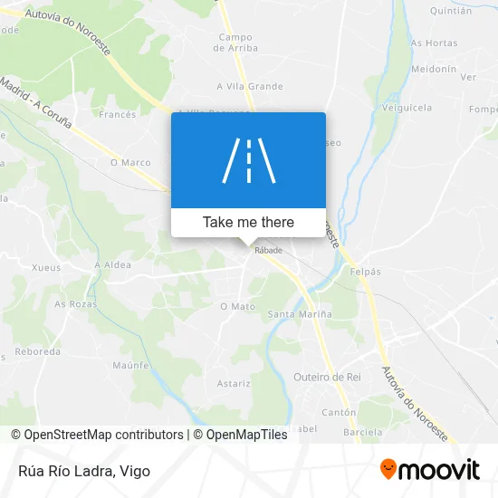 Rúa Río Ladra map