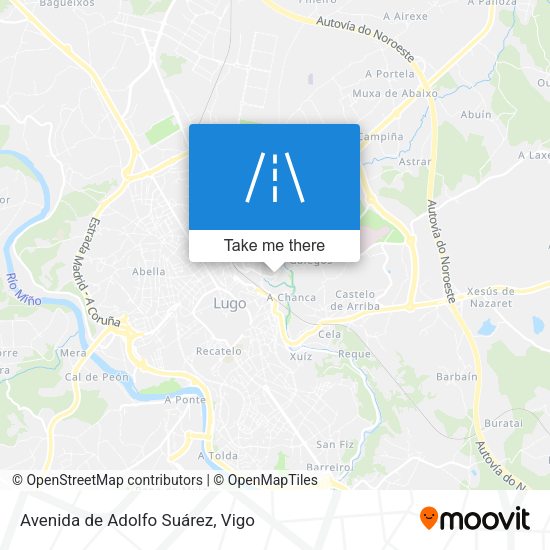 Avenida de Adolfo Suárez map