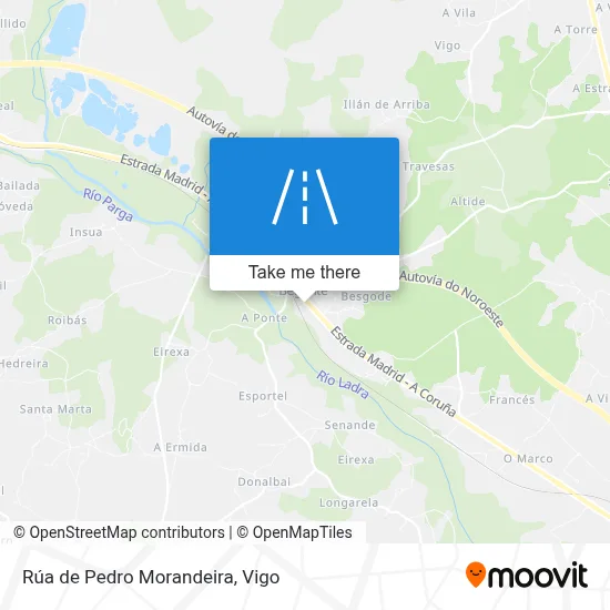 Rúa de Pedro Morandeira map