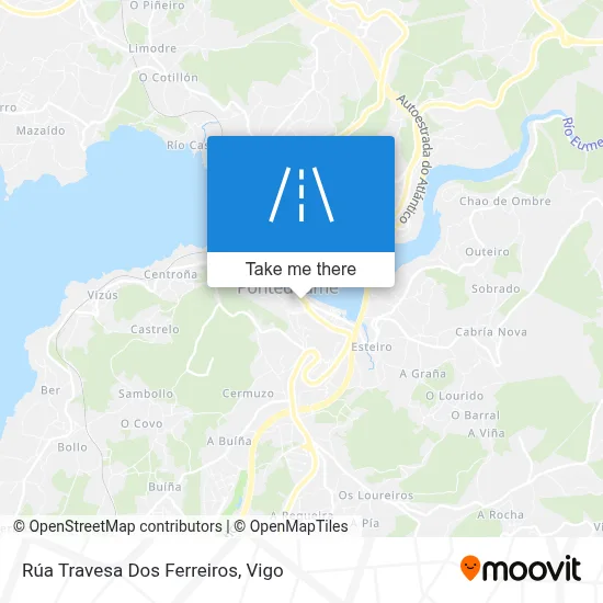 Rúa Travesa Dos Ferreiros map