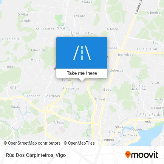 Rúa Dos Carpinteiros map