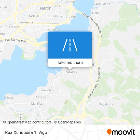 Rúa Xunqueira 1 map