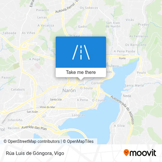 Rúa Luis de Góngora map