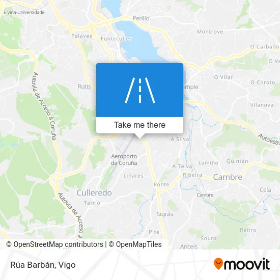 Rúa Barbán map
