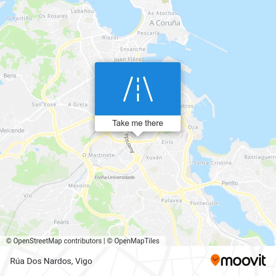 Rúa Dos Nardos map