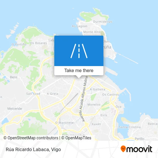 Rúa Ricardo Labaca map