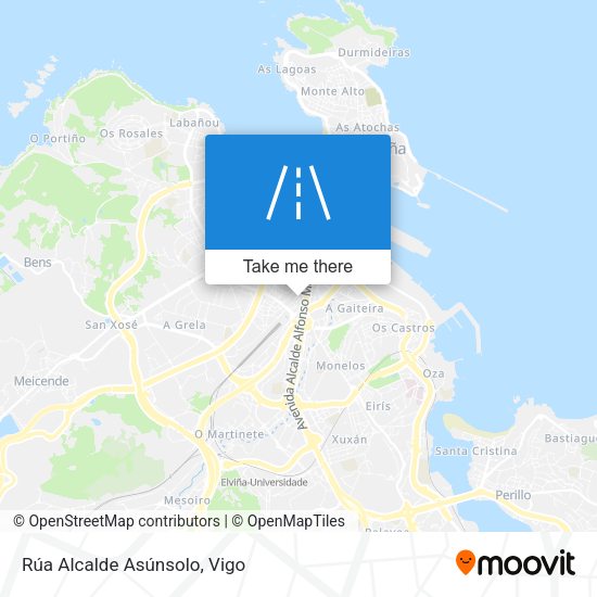 Rúa Alcalde Asúnsolo map