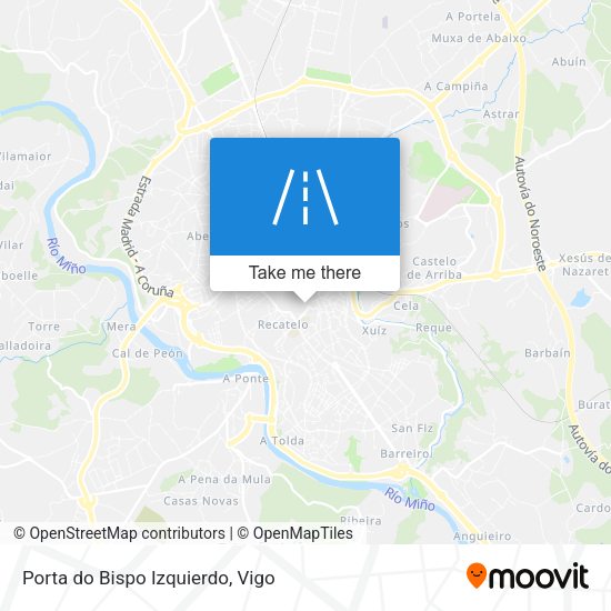 Porta do Bispo Izquierdo map