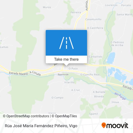 Rúa José María Fernández Piñeiro map