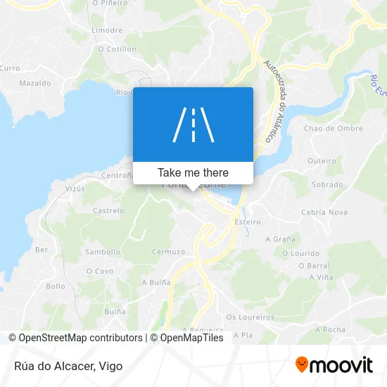 Rúa do Alcacer map