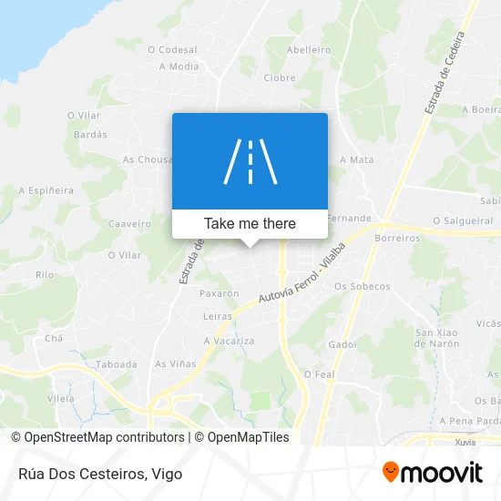 Rúa Dos Cesteiros map