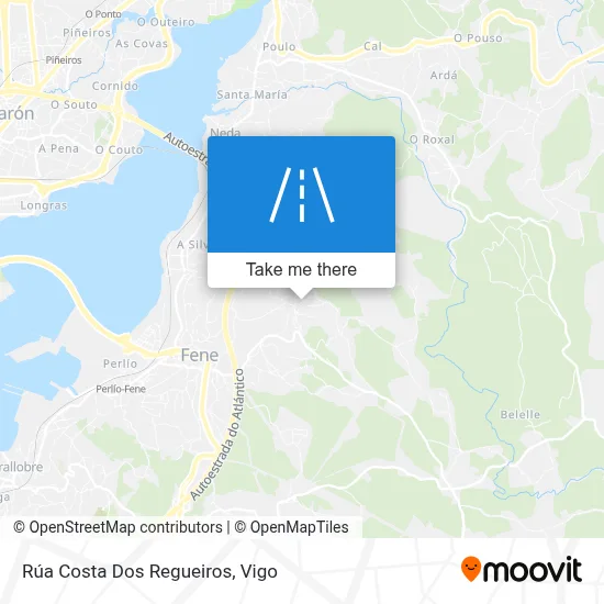 Rúa Costa Dos Regueiros map