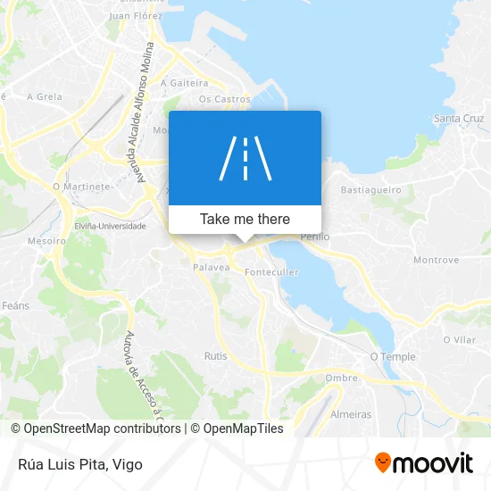 Rúa Luis Pita map
