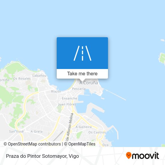 Praza do Pintor Sotomayor map