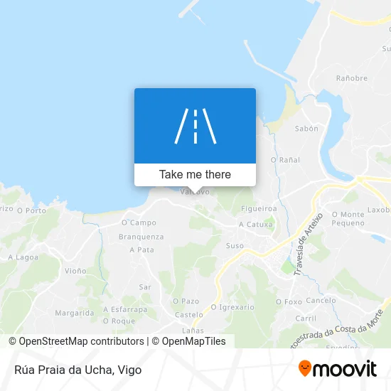 Rúa Praia da Ucha map