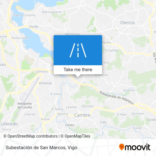 Subestación de San Marcos map