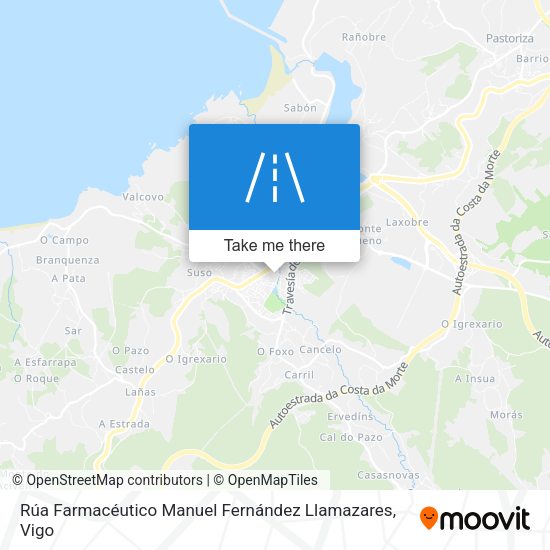 Rúa Farmacéutico Manuel Fernández Llamazares map