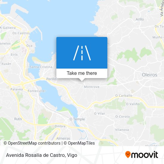Avenida Rosalía de Castro map