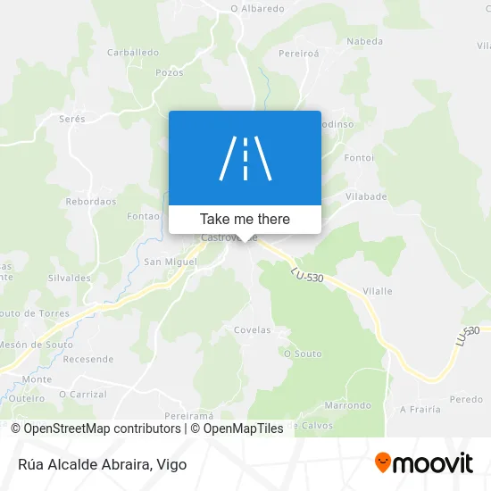 Rúa Alcalde Abraira map