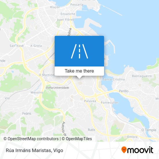 Rúa Irmáns Maristas map