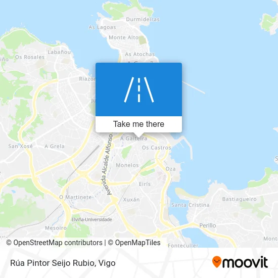 Rúa Pintor Seijo Rubio map