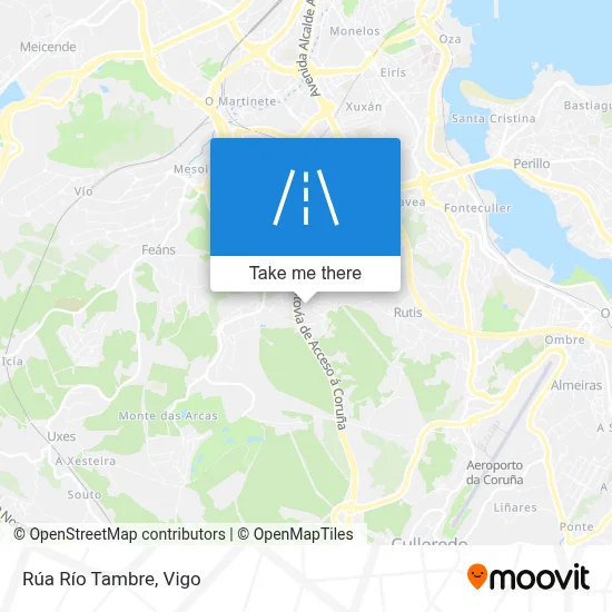 Rúa Río Tambre map